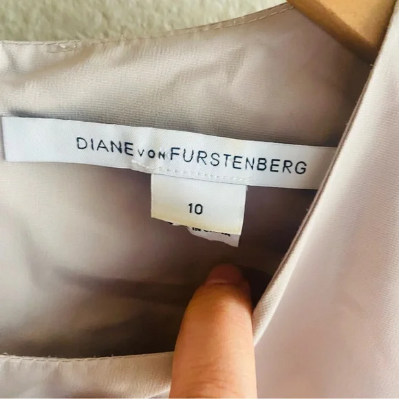 Diane von Furstenberg Reona Embroidered Dress - Picture 7 of 10